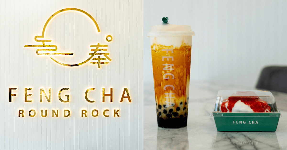 FENG CHA bubble tea opens first Round Rock location Shop The Rock