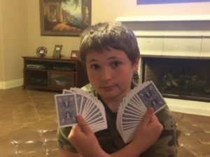 jake with cards