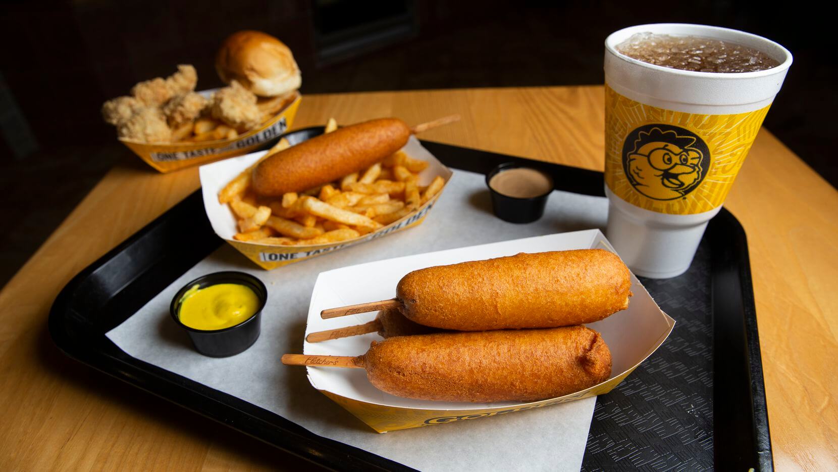 Fletcher's famous Corny Dogs in Round Rock through Oct. 25 Shop The Rock