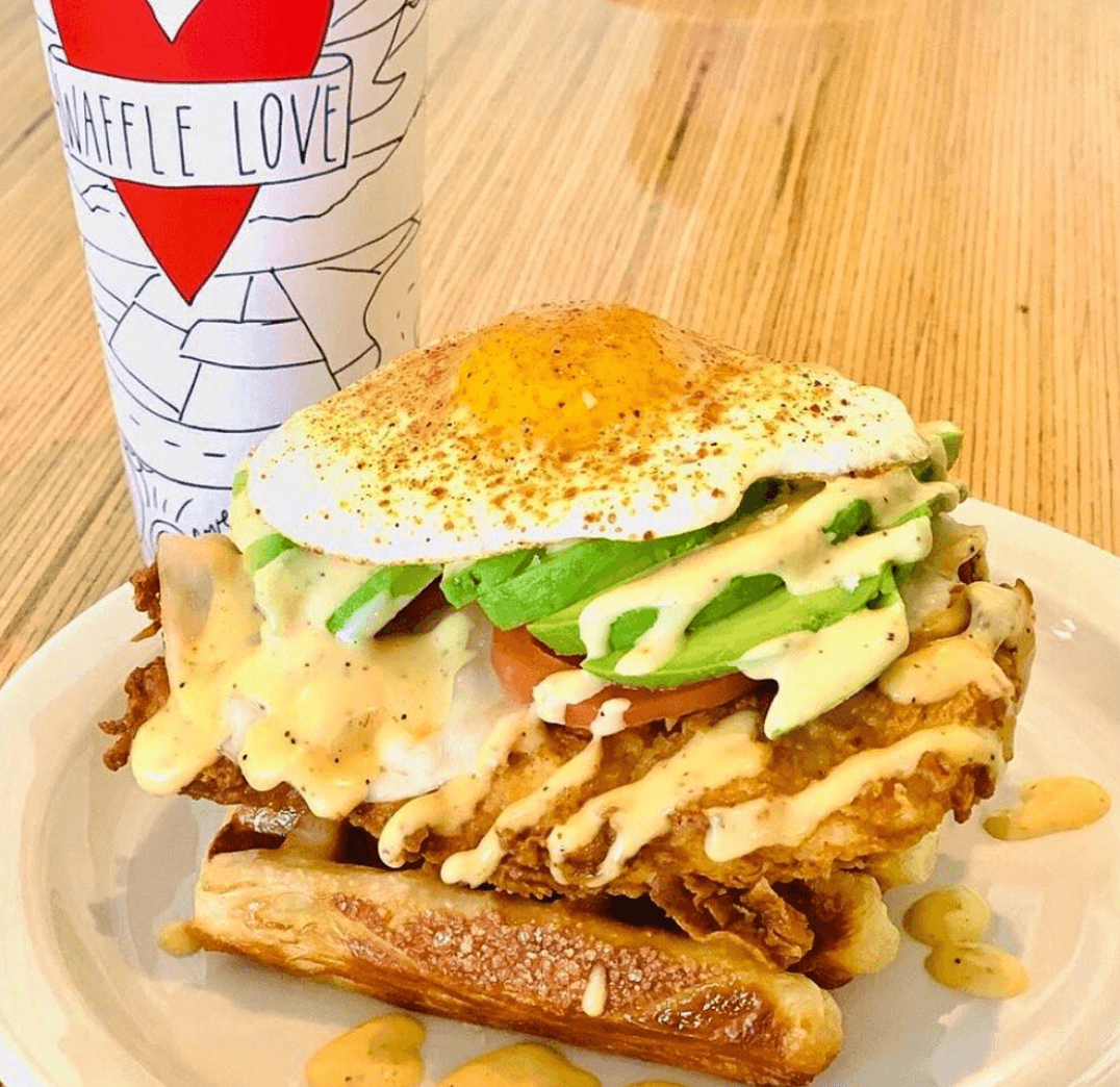 Round Rock's Waffle Love named among Top 100 Places to Eat in America Shop The Rock