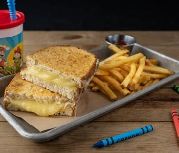 Kids Grilled Cheese and Fries Bar Food